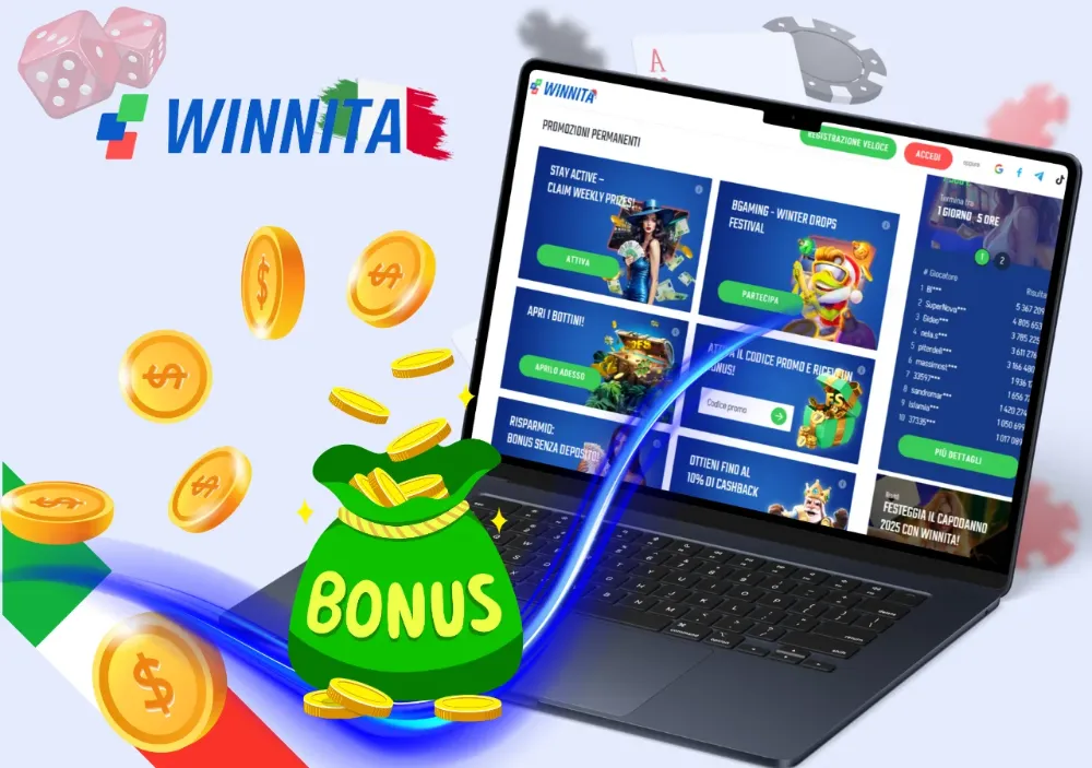 Metodi di pagamento e politiche di prelievo Winnita Casino